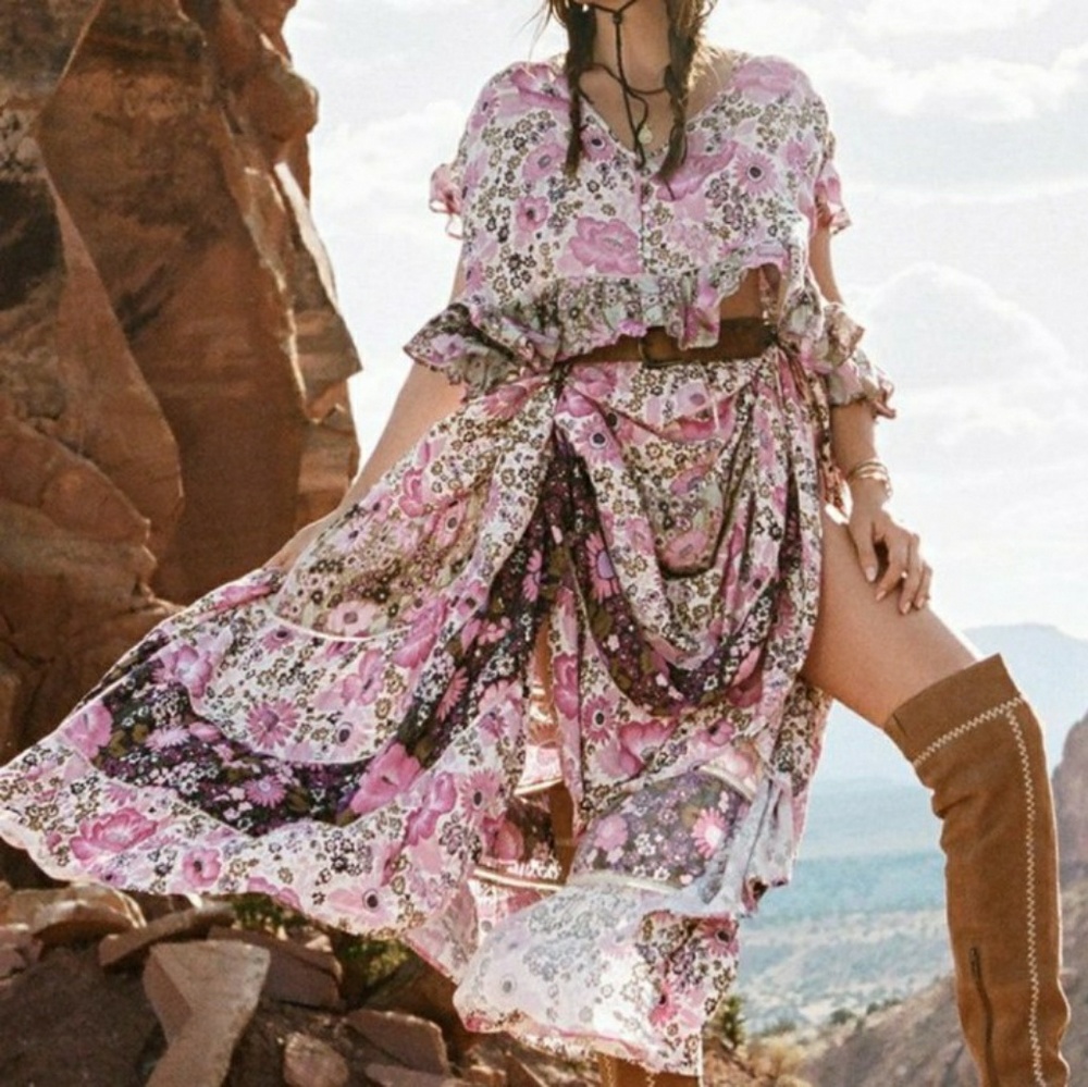 * RARE* Spell & the Gypsy Collective💗 maxi skirt - Picture 2 of 10